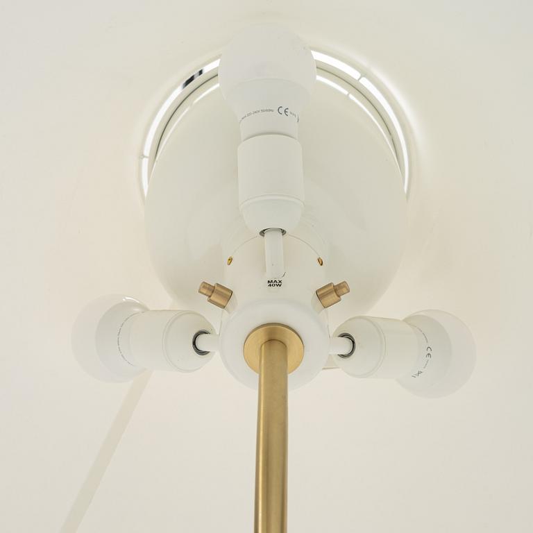 Josef Frank, a model 2368 brass floor lamp, Firma Svenskt Tenn.
