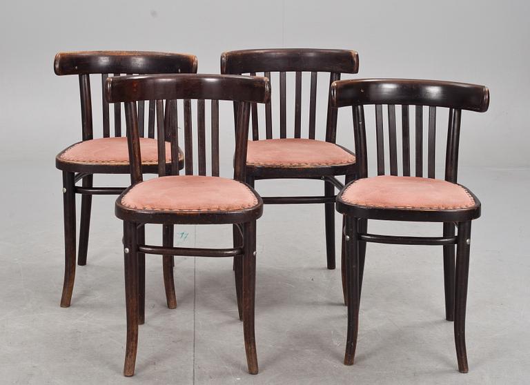 STOLAR, 4 st, Thonet och Cosmos, 1900-talets första hälft.