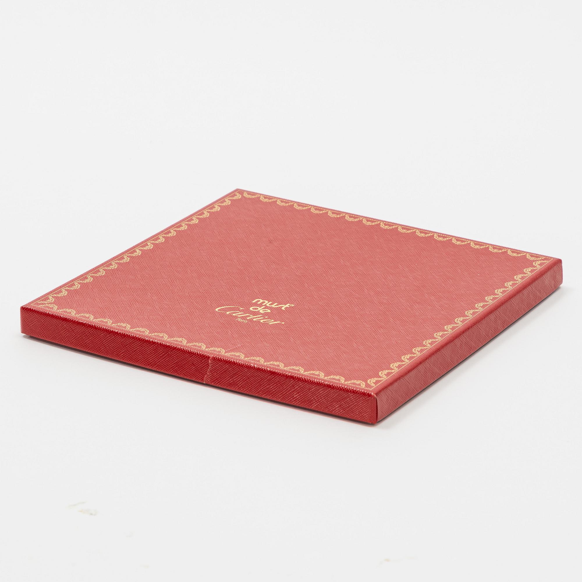 Cartier, scarf, "Poem de Marie Sebrys".