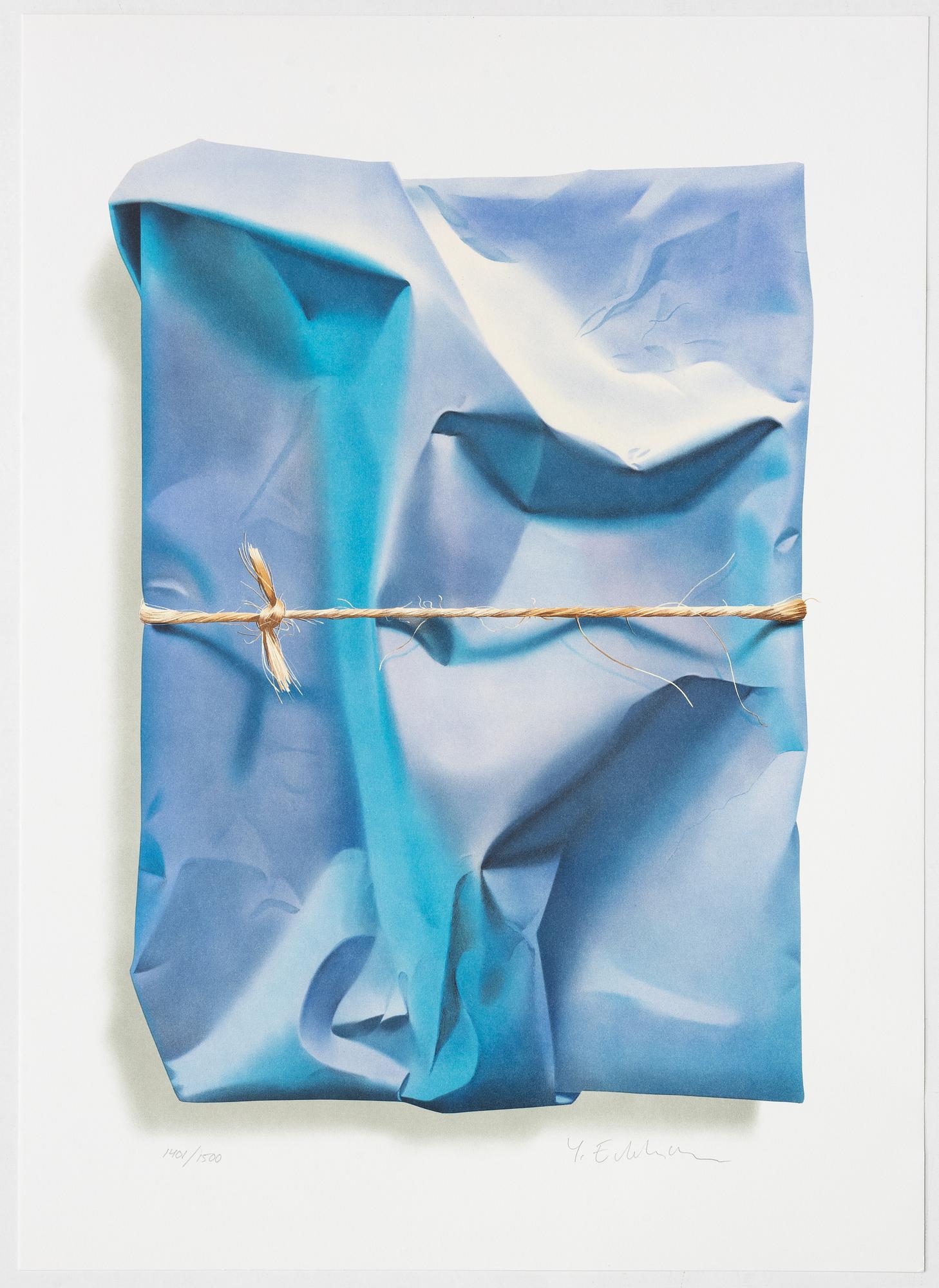 Yrjö Edelmann, "Stringed blue ocean".