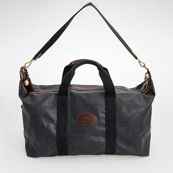 Mulberry, A "Medium Clipper" weekend bag.