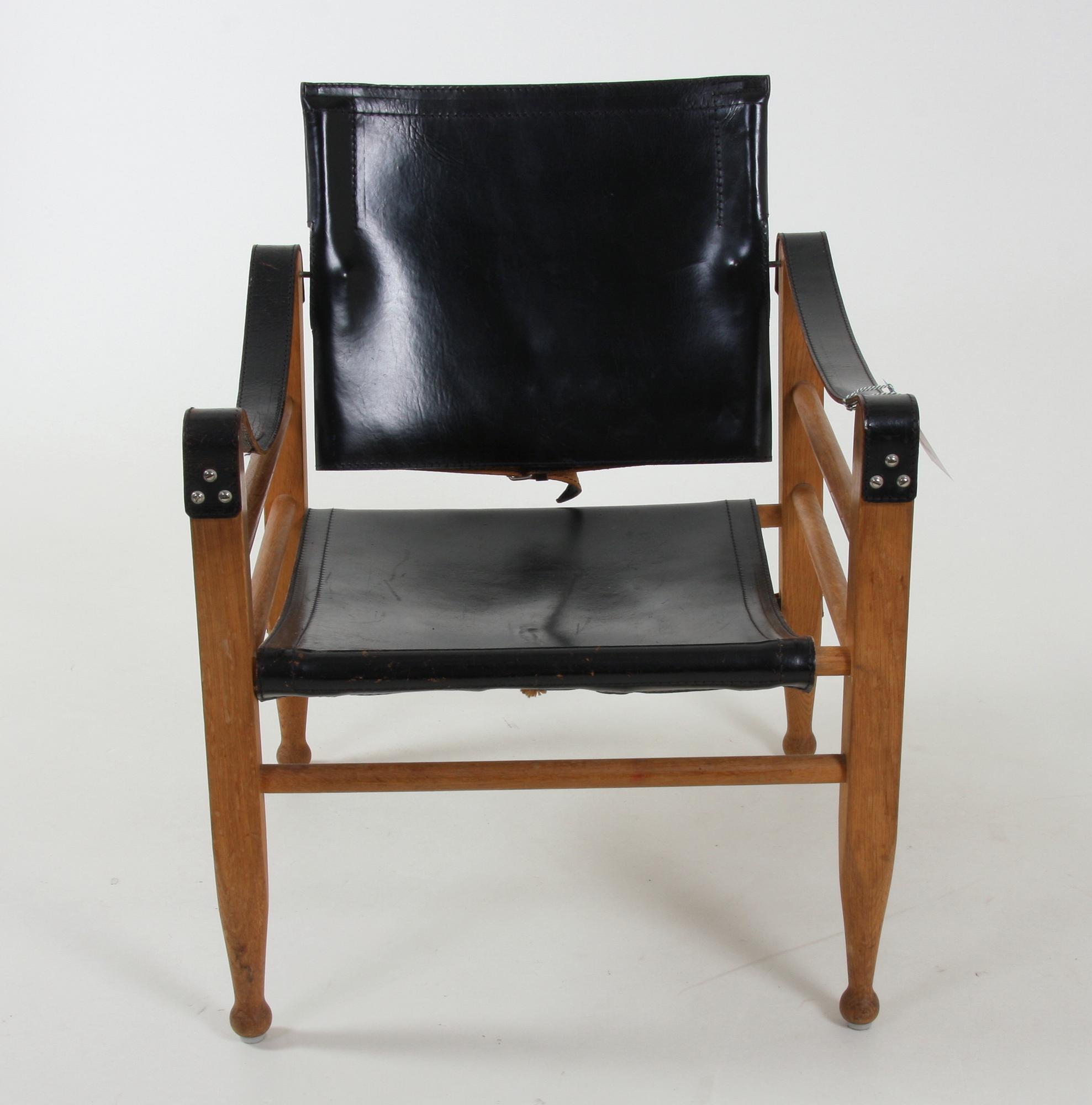 KARMSTOL, "Safari chair" Kaare Klint, Danmark.