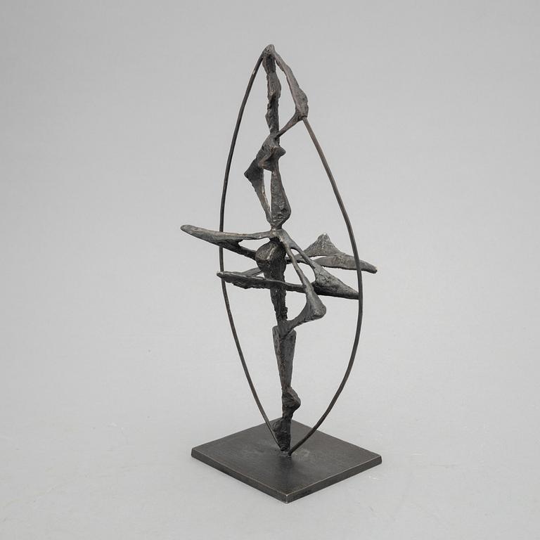 Arne Jones, sculpture, bronze. Signed and dated -51. Numbered 1/6. Foundru mark.