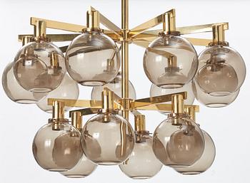 Hans-Agne Jacobsson, a model 'T348/15' ceiling light, Markaryd, Sweden.