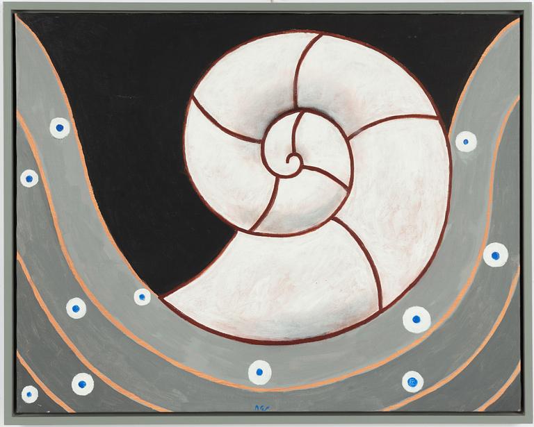 Nils Gunnar Stenqvist, Komposition med snäcka.