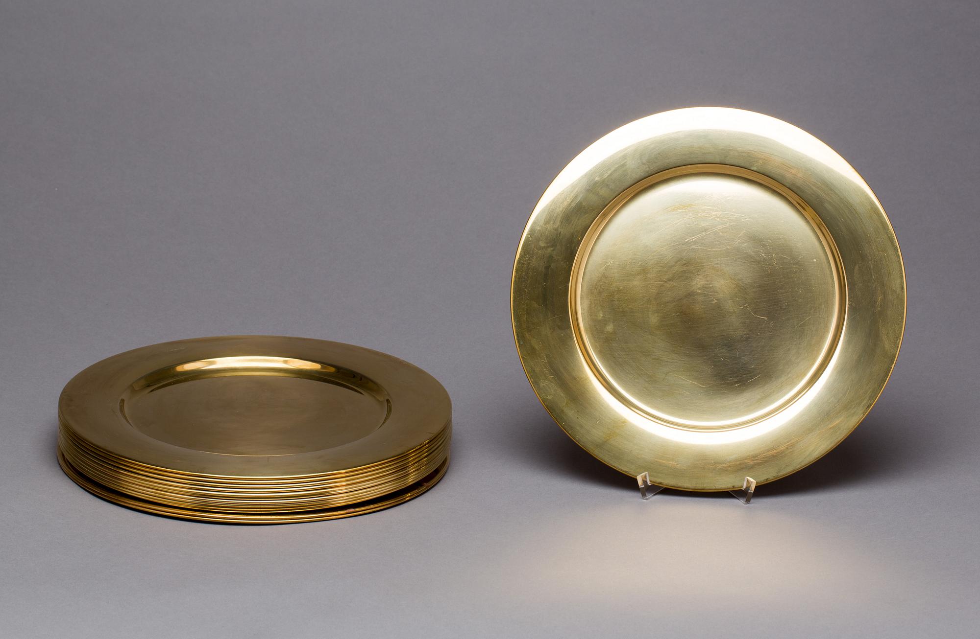 KUVERTTALLRIKAR, 13 st, Stelton, 1900-talets andra hälft.