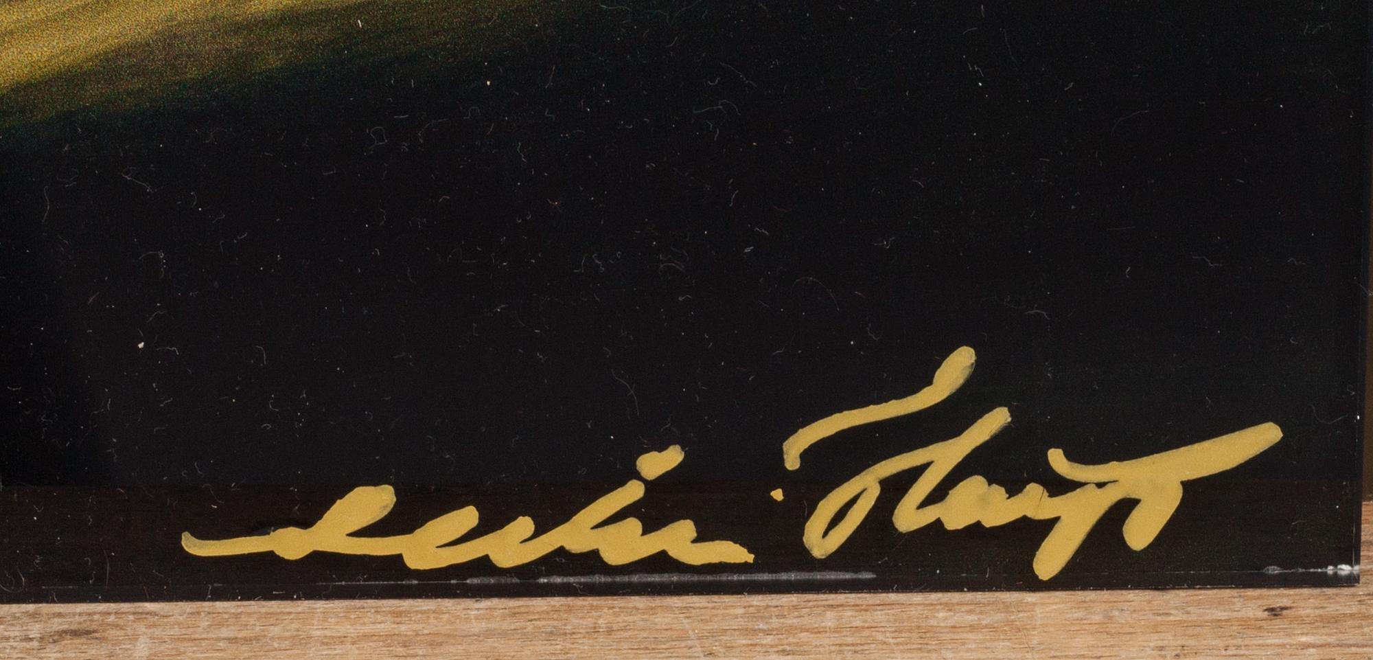 CECILIA HAUPT, litografiskt tryck på plexiglas, signerad och numrerad 3/15.