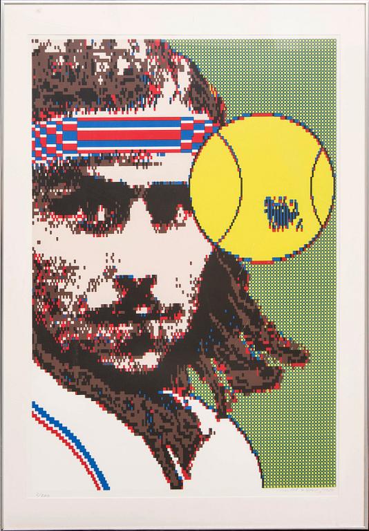 Sture & Charlotte Johannesson, serigraph, signed, numbered 2/200, dated 1984.