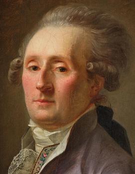 French school, 18th century, Male portrait.