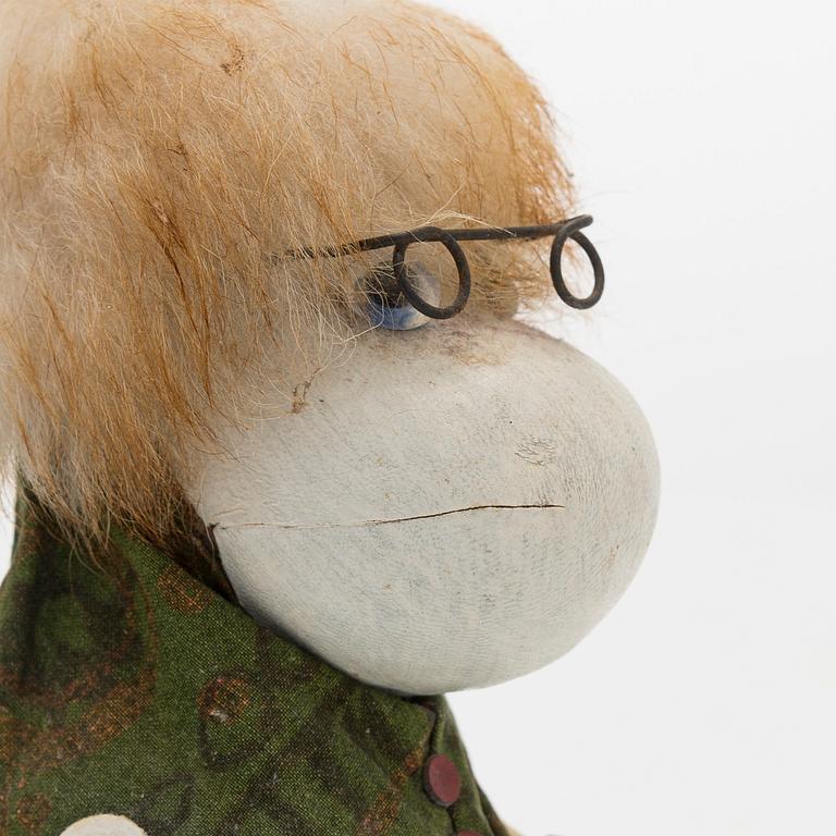 Atelier Fauni, Moomin figurine, 'Hemulen's aunt' Ateljée Fauni, Finland 1950/60s.