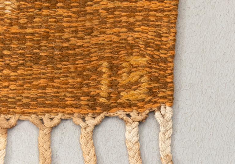Ingegerd Silow, röllakan rug signed 232x165 cm.