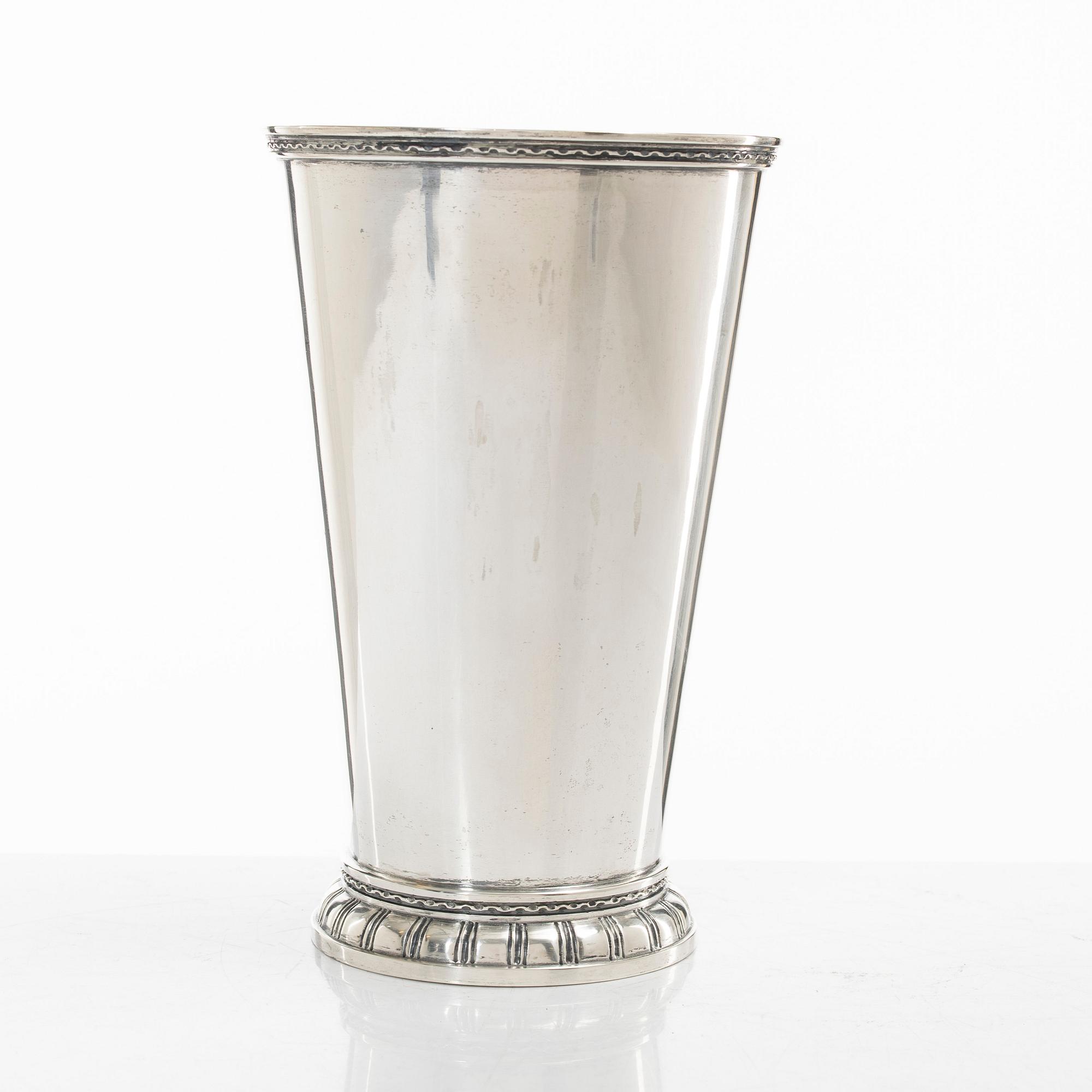 Eric Råström, bägare, silver, CG Råström, Stockholm 1948.