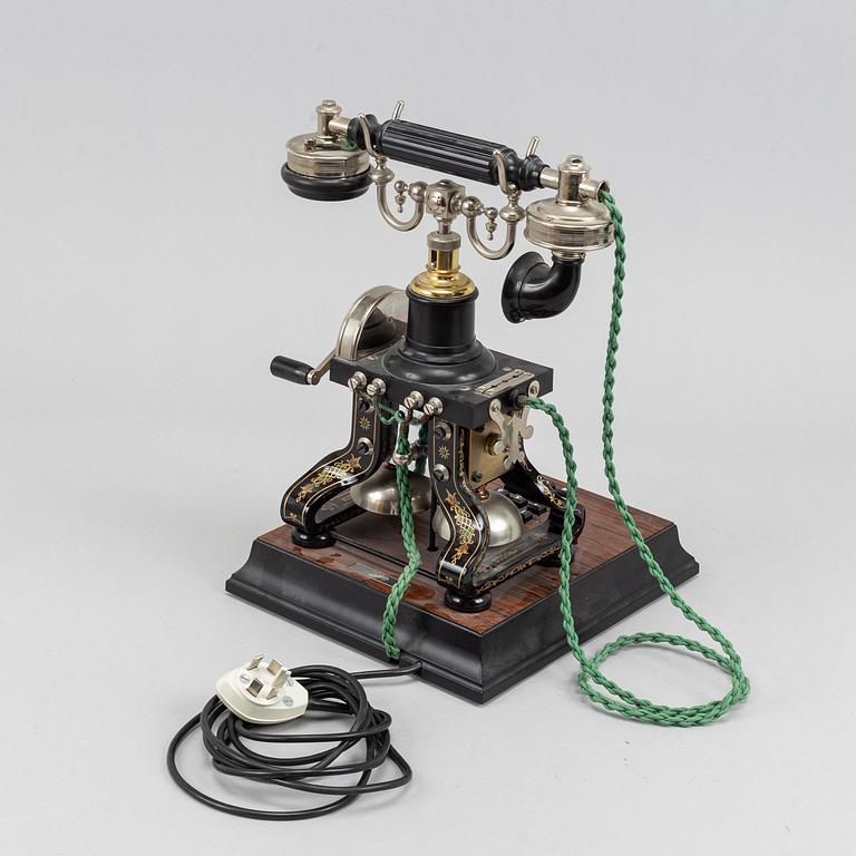 A 1990s table telephone "Taxen" by LM Ericsson.