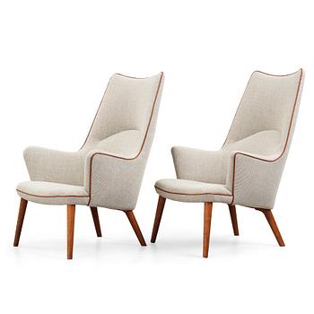 362. Hans J. Wegner, fåtöljer 2 st, "AP 27/18", AP Stolen, Danmark, 1950/60-tal.