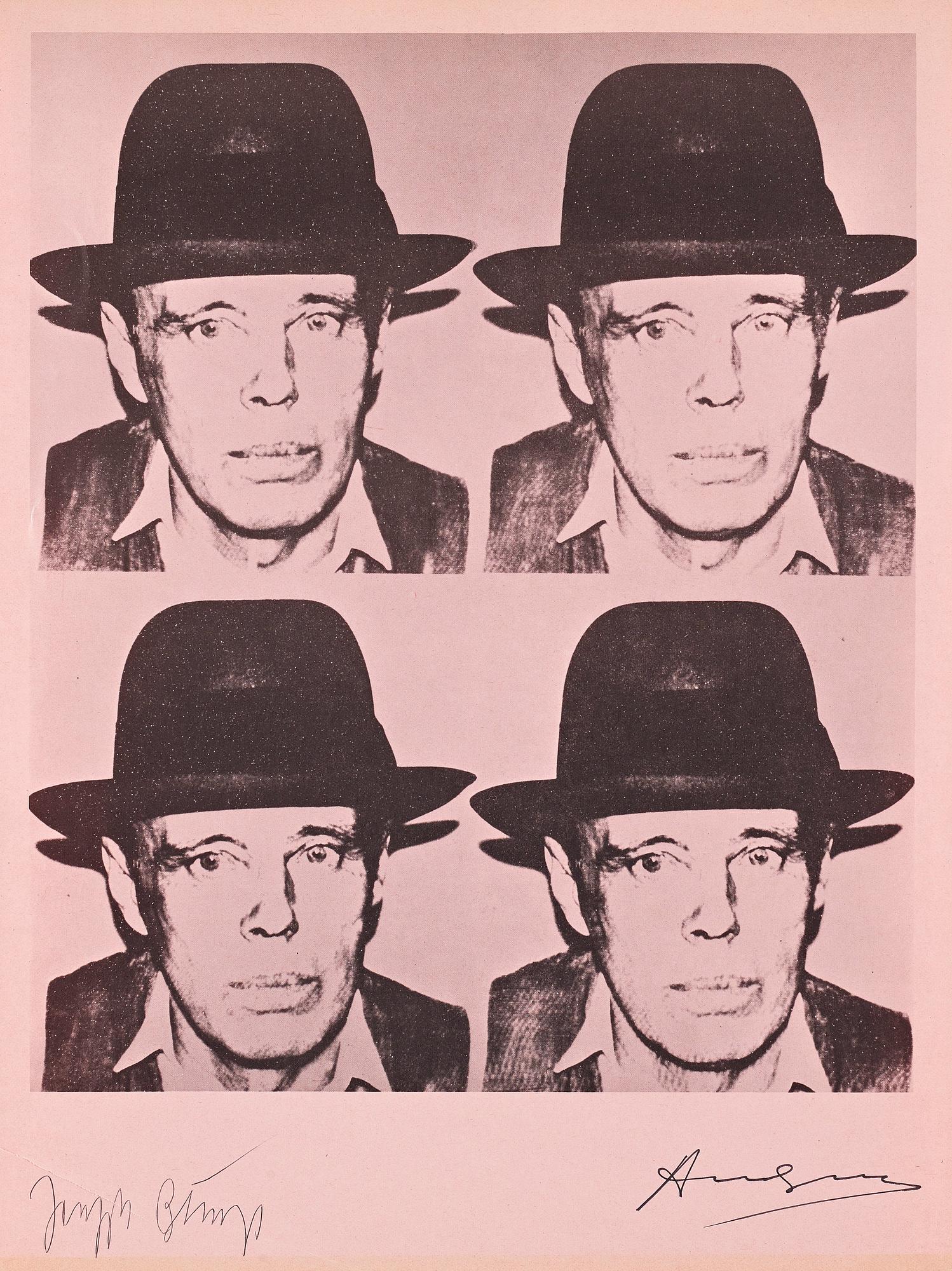 Andy Warhol Efter, "Josef Beuys".
