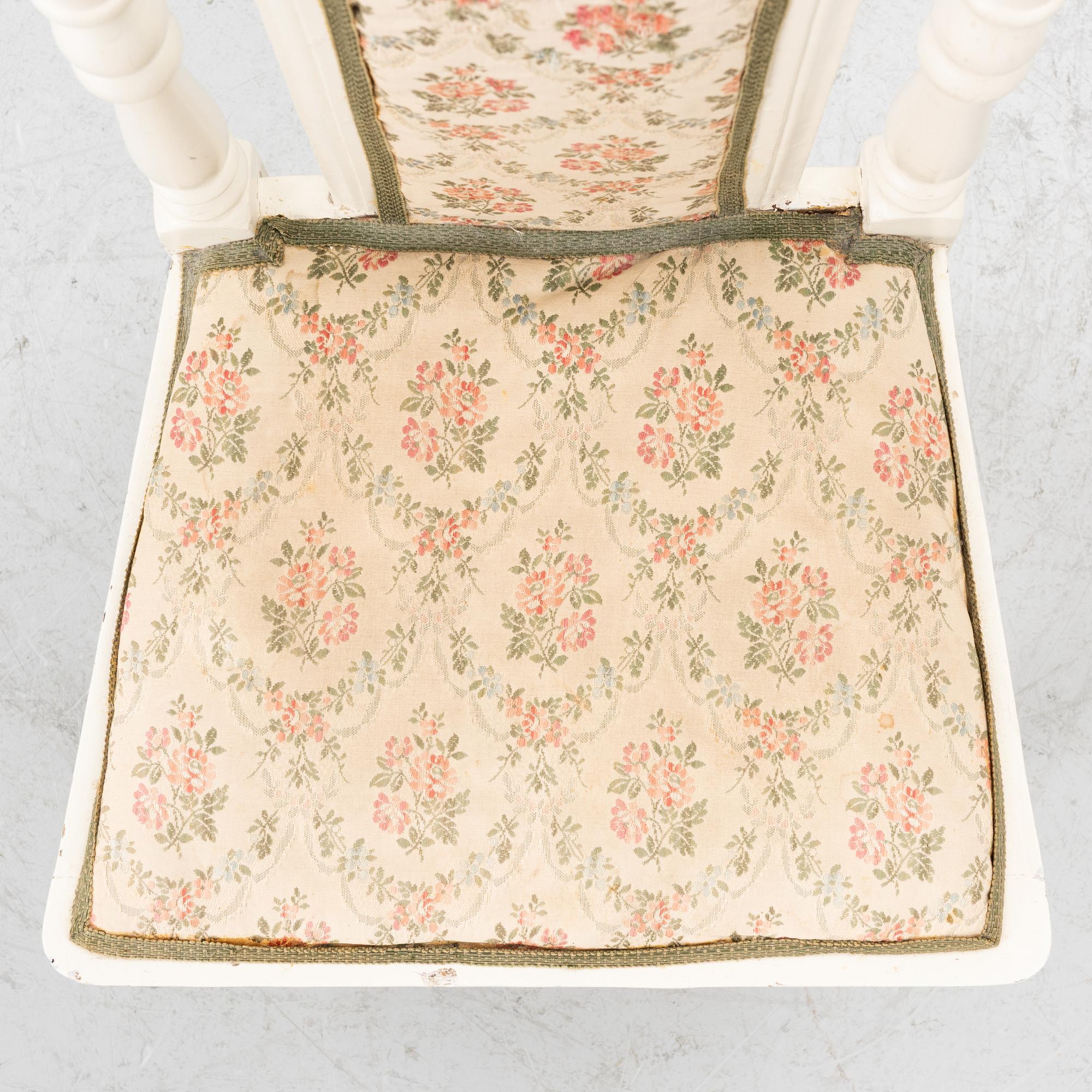 Stol, Barock, 1700-talets första hälft.