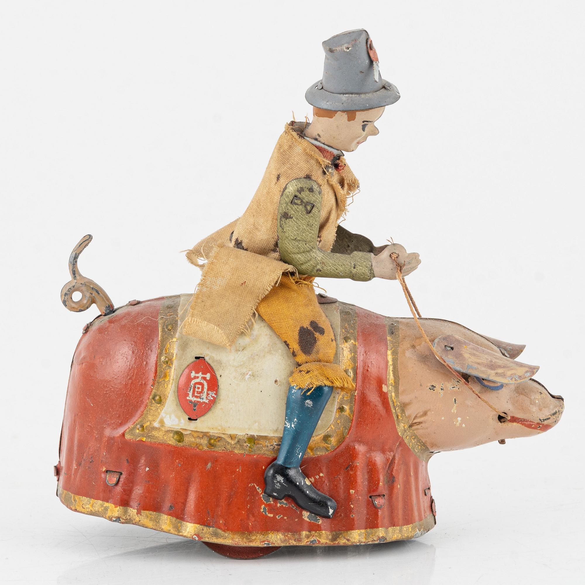 Lehmann, "Paddys dancing pig", Tyskland. I produktion 1903-35.