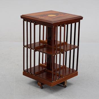 A 20th Century revolving book case.