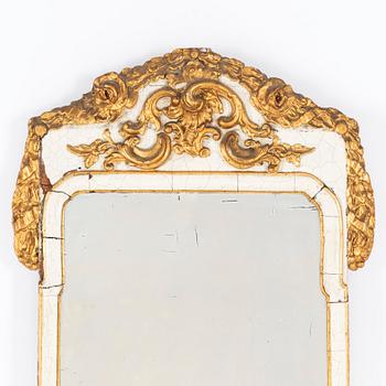 A pair of Rococo mirrors, Germany, 18th century.