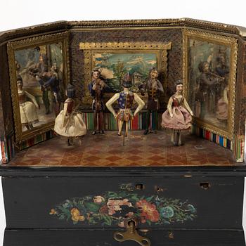 Musical automaton/music box, Germany, second half of the 19th century.