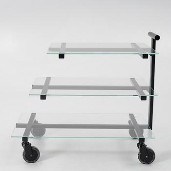 Josef Frank, a tea trolley, model 691, Svenskt Tenn, 2000s.
