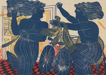 Alexandre Fassianos, Untitled.