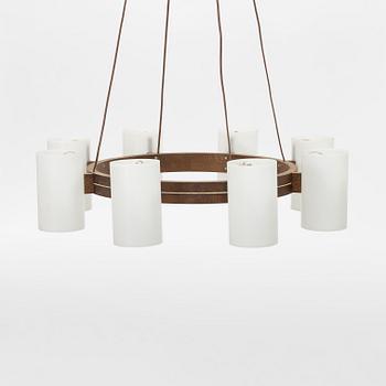 A "587 cylinder" ceiling lamp by Uno and Östen Kristiansson from Luxus.