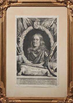 KOPPARSTICK, 2 st, 1700/1800-tal.