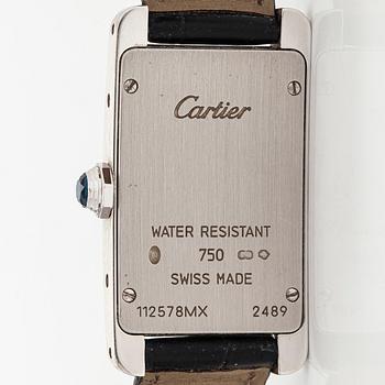 Cartier, Tank Américaine, armbandsur, 19 x 27,5 (35) mm.