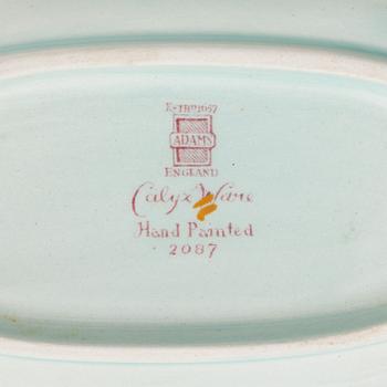 An 116-piece 'Calyx Ware' ironstone service, Adams, England, 20th Century.