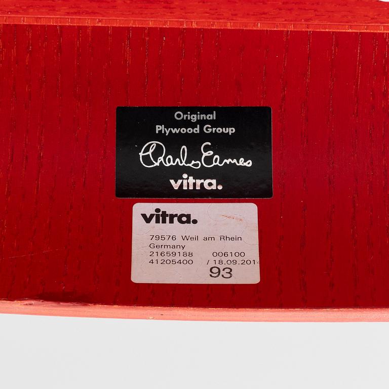 Charles & Ray Eames, a 'Plywood Group LCW Lounge Chair', Vitra, 2014.