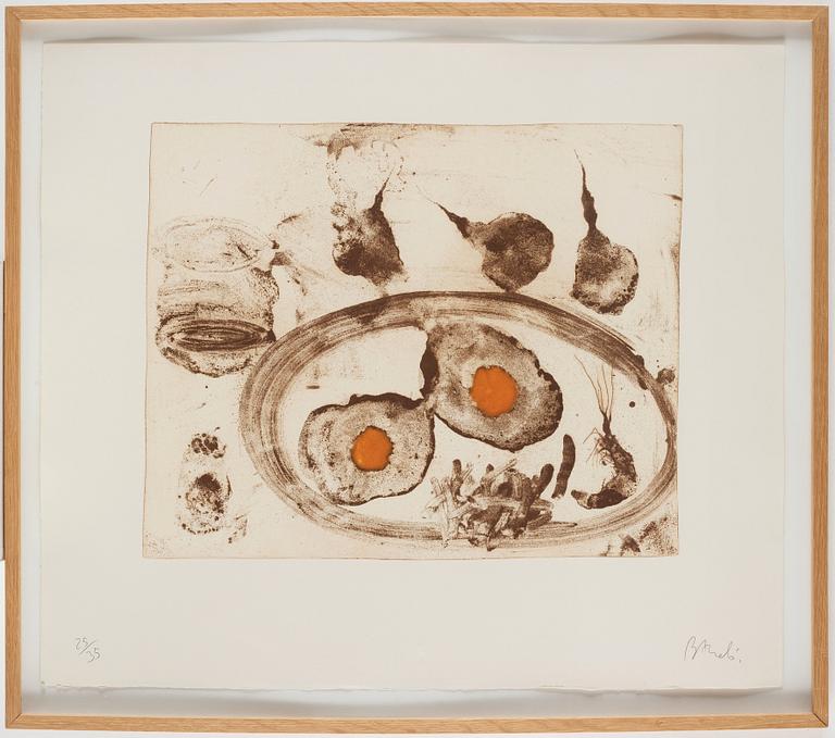 Miquel Barceló, MIQUEL BARCELÓ, Aquatint, 1990, signed in pencil and numbered 25/35.