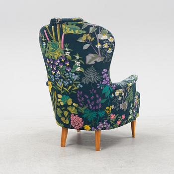 Carl Malmsten, fåtölj, ”Farmor”, 1900-talets andra hälft.