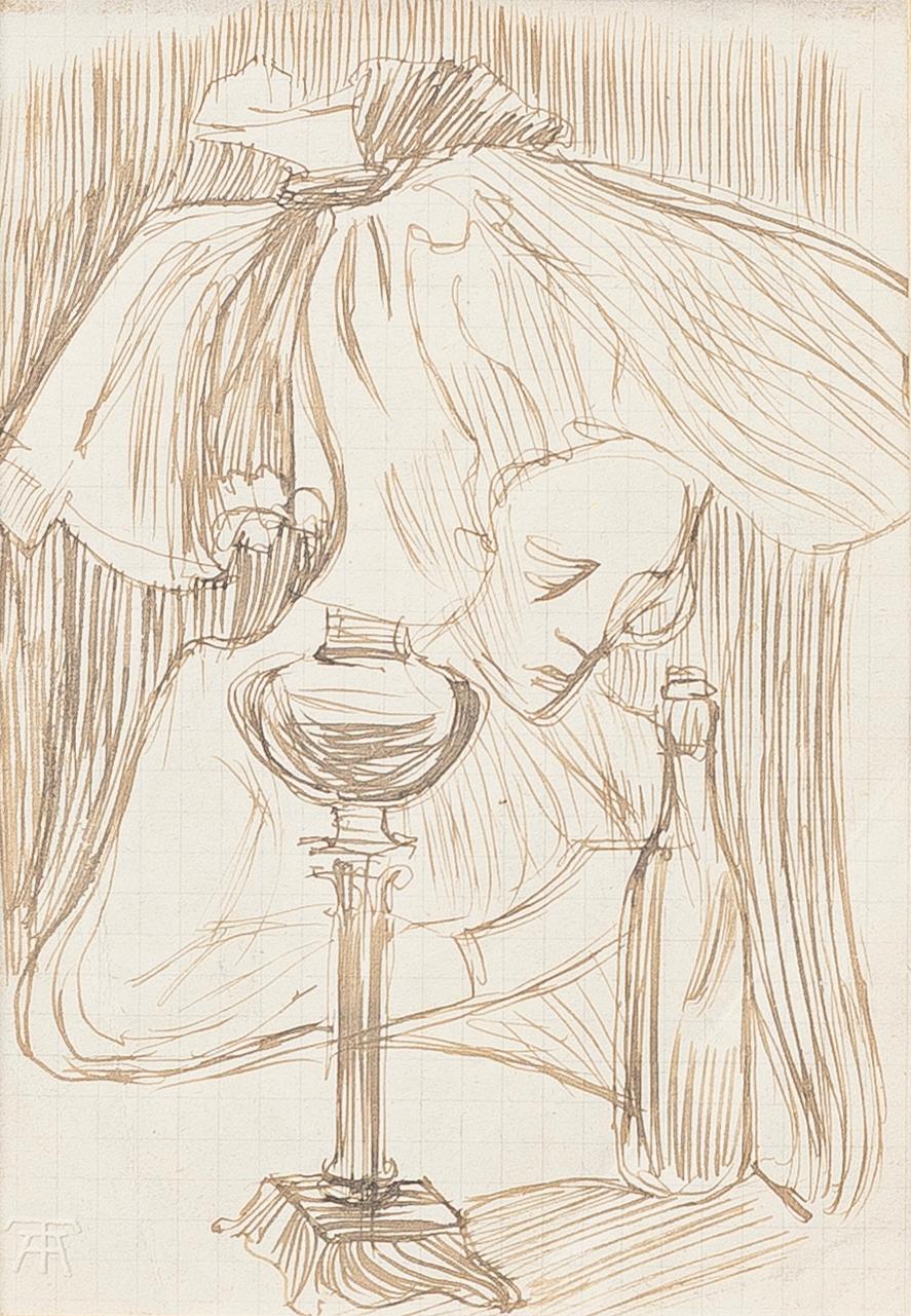 Axel Törneman, Figurative compositions, 2 pcs.