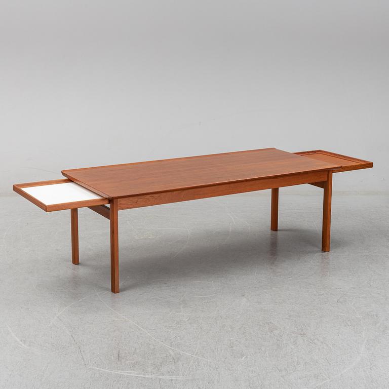 A teak coffee table by Tove & Edvard Kindt-Larsen, Seffle, 1960's.