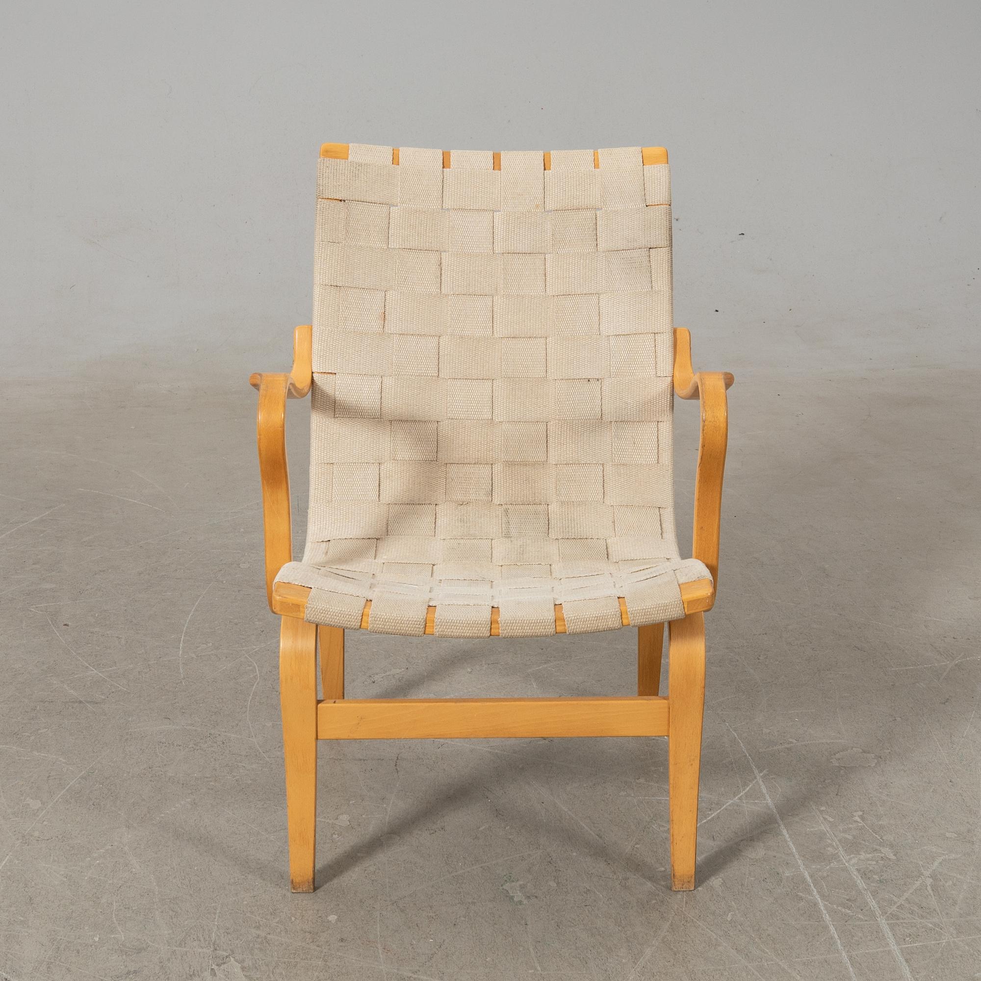 Bruno Mathsson, armchair, "Eva", Dux.