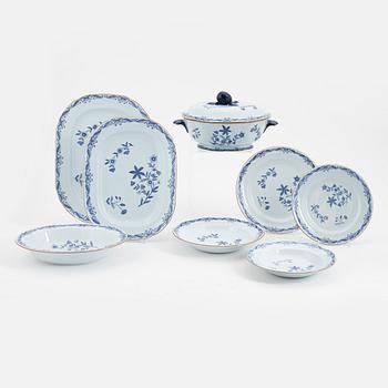 An 82-piece 'Ostindia' porcelain service from Rörstrand.