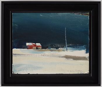 LARS LERIN, oil on canvas, signed.