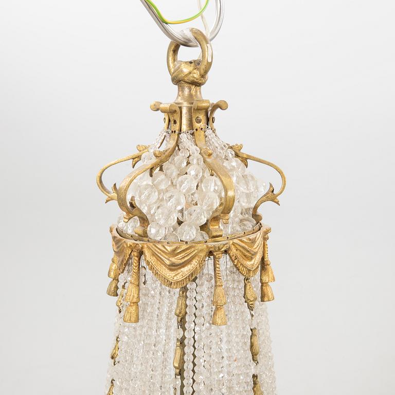 Chandelier circa 1900.