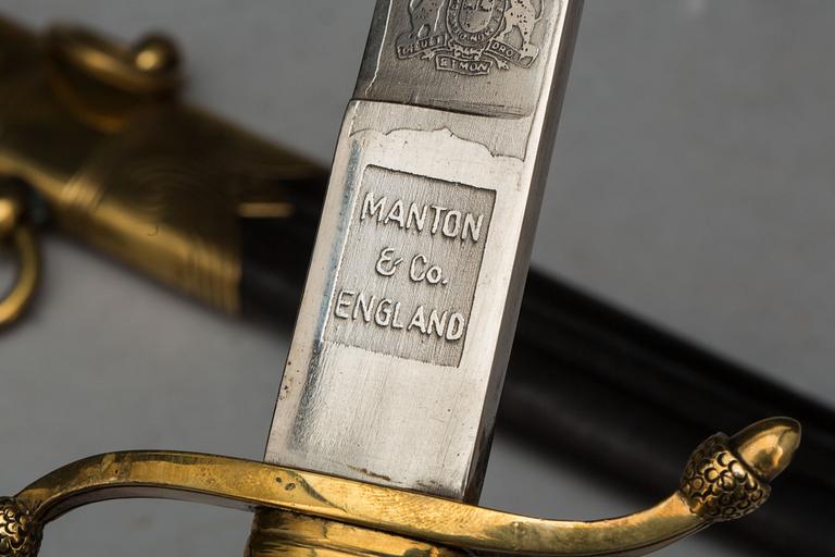 MARINSTICKARE,  "Manton & Co, England.  Modell 1891.