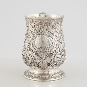 Charles Wright, a silver tankard, London, England 1776.