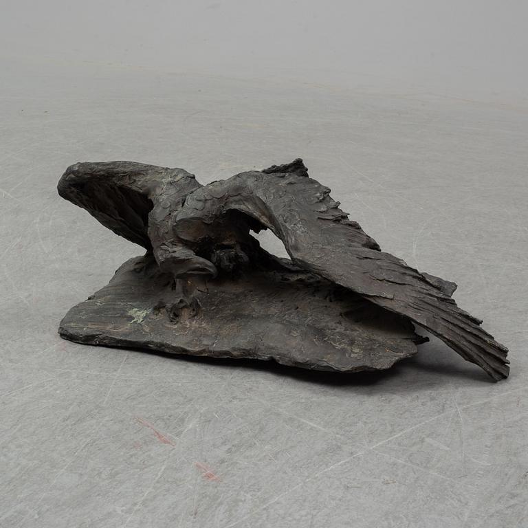 CARLO FONTANA, a signed and dated bronze sculpture, signed C. Fontana Roma 1913.