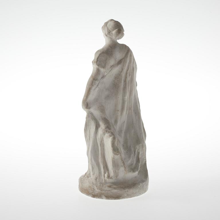 VILLE VALLGREN, skulptur, gips, signerad.