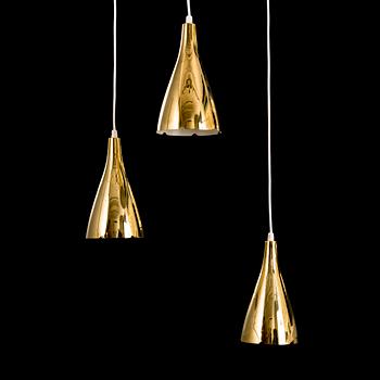 An early 1950s  '1994/3' pendant light for Taito, Finland.