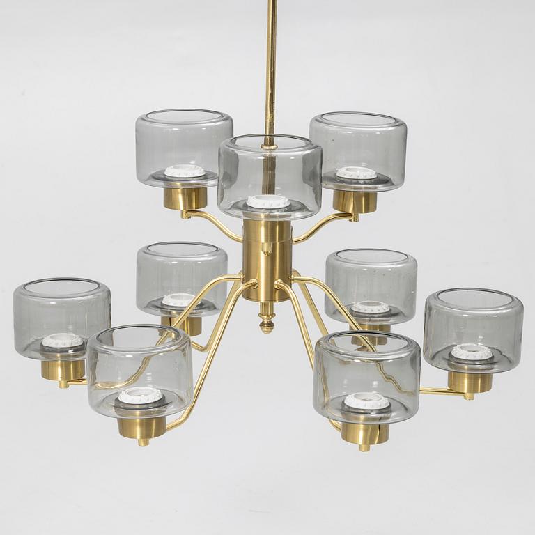 Ceiling lamp, EWÅ Belysning, Värnamo, attributed, second half of the 20th century.