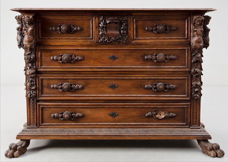 SIDEBOARD, Nyrenässans, 1800-talets slut.