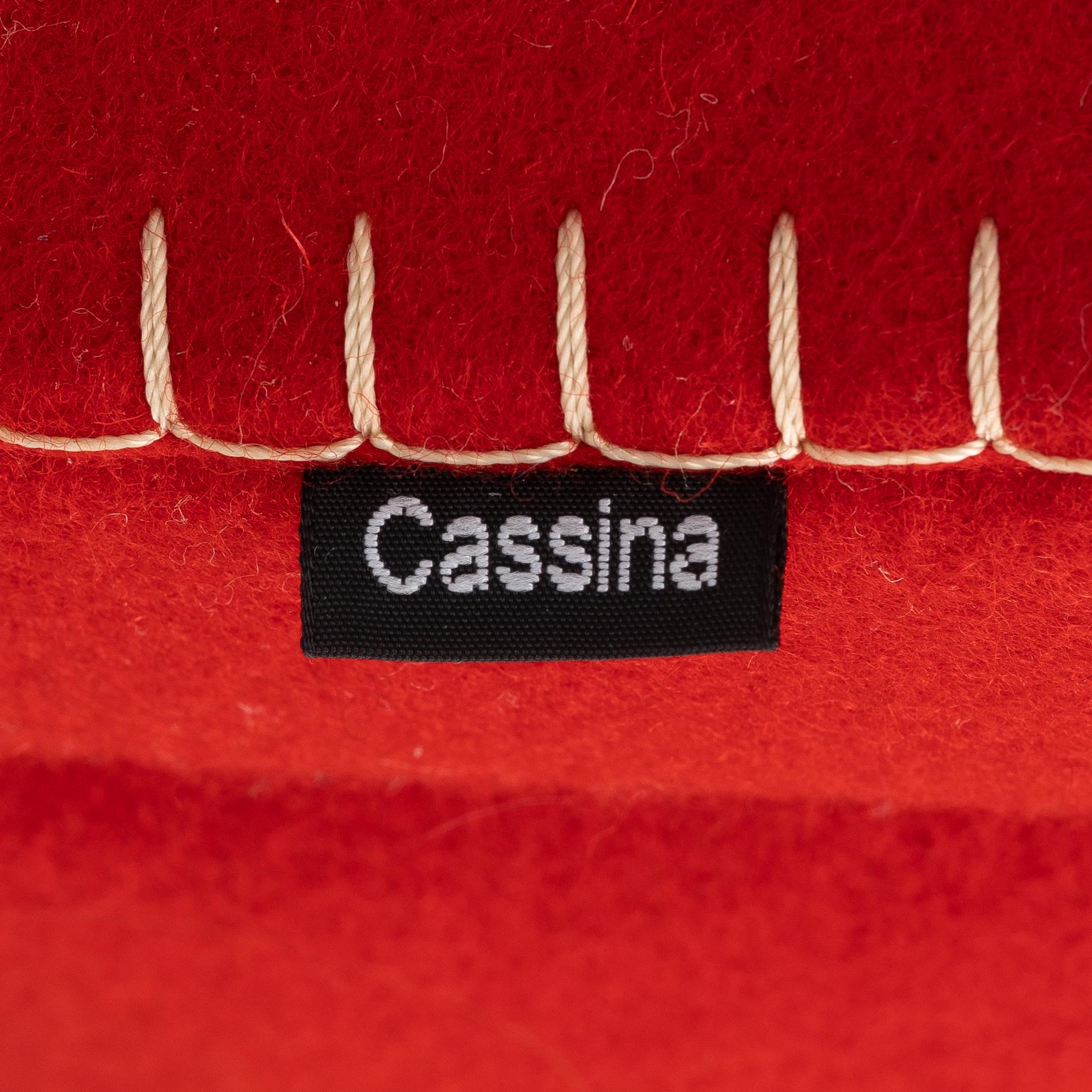 Gerrit Rietveld, fåtölj, "Utrecht", Cassina, 2000-tal.