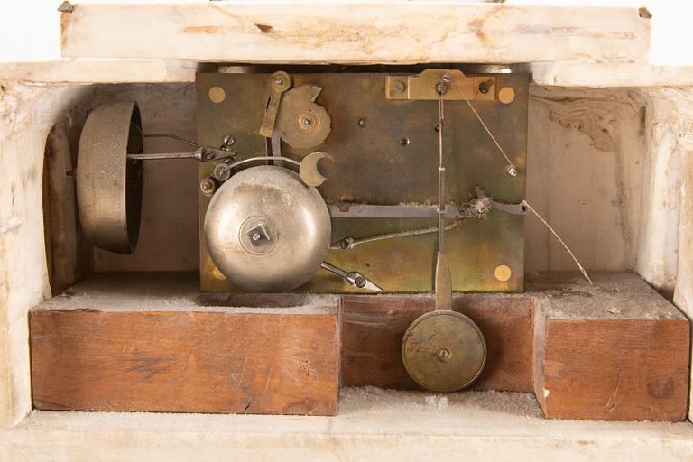An Empire table clock first half of the 19th century.