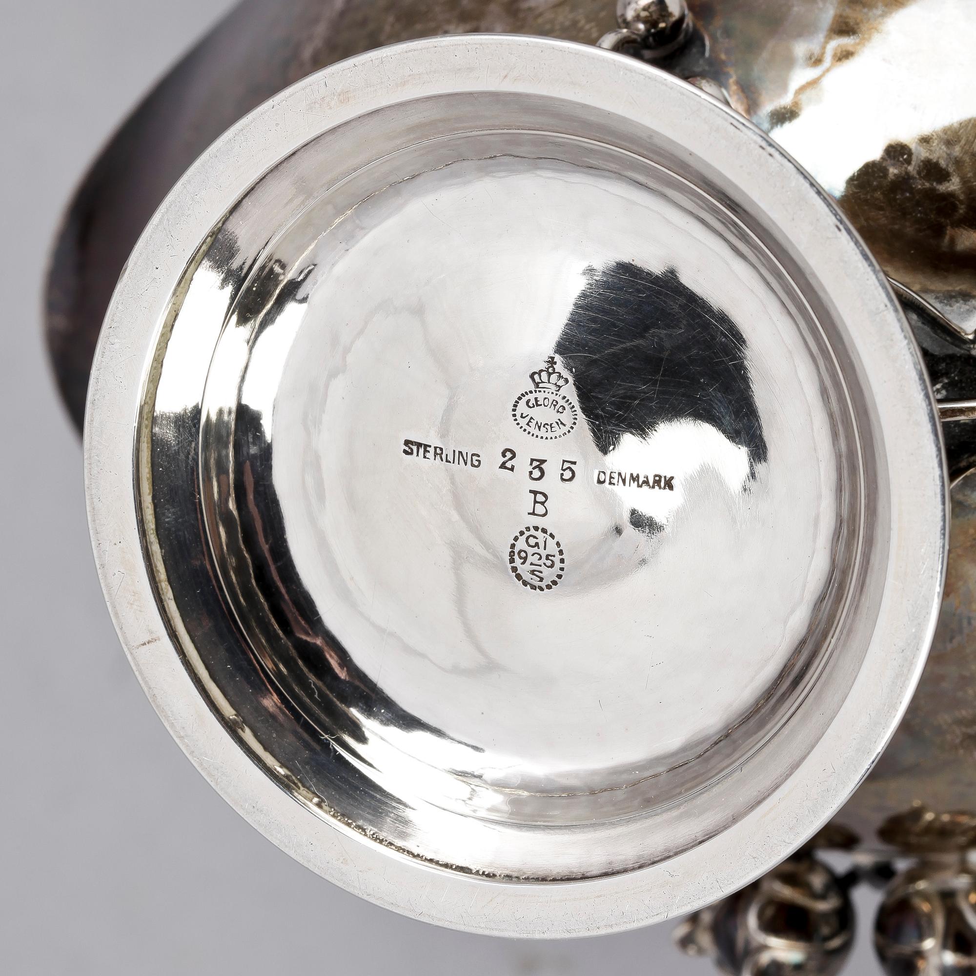 SKÅL, silver. Georg Jensen, Danmark.
Tot 175 gr.