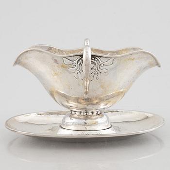 Såsskål, silver, Fritz Heimbürger, 1926, Danmark.